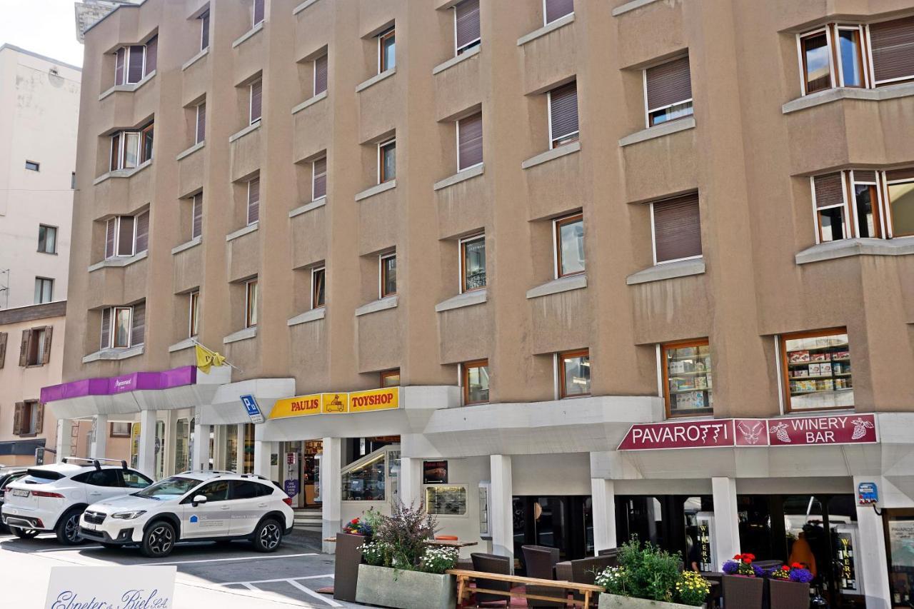 Helles&schickes Studio für 2 Pers, zentral C5 St. Moritz Exterior foto