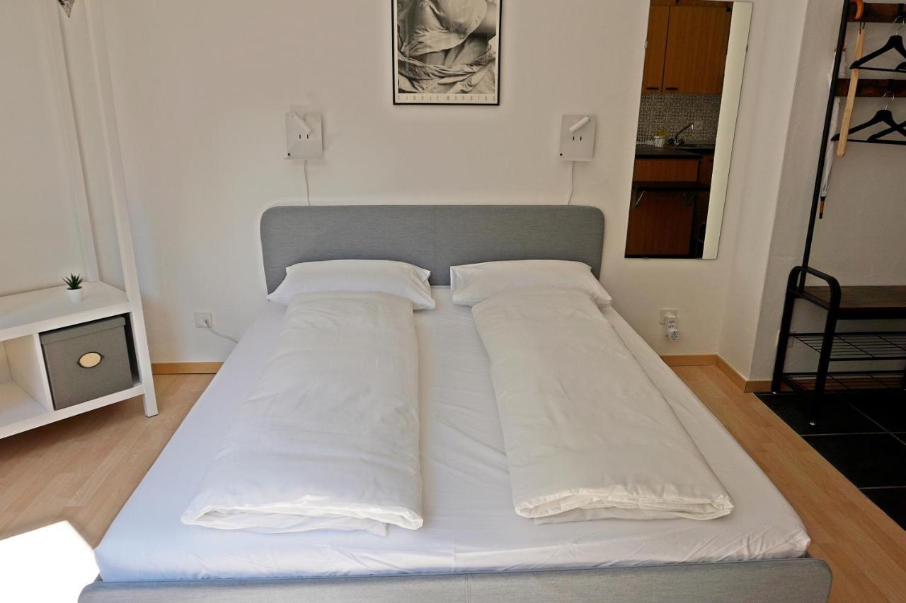 Helles&schickes Studio für 2 Pers, zentral C5 St. Moritz Exterior foto