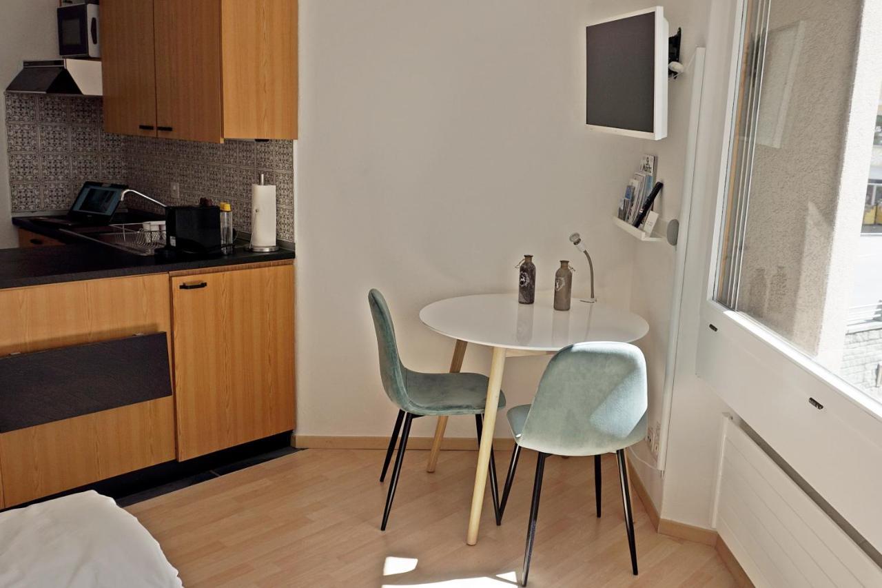 Helles&schickes Studio für 2 Pers, zentral C5 St. Moritz Exterior foto